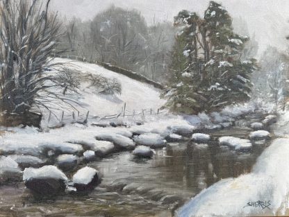 River Nent Snow
